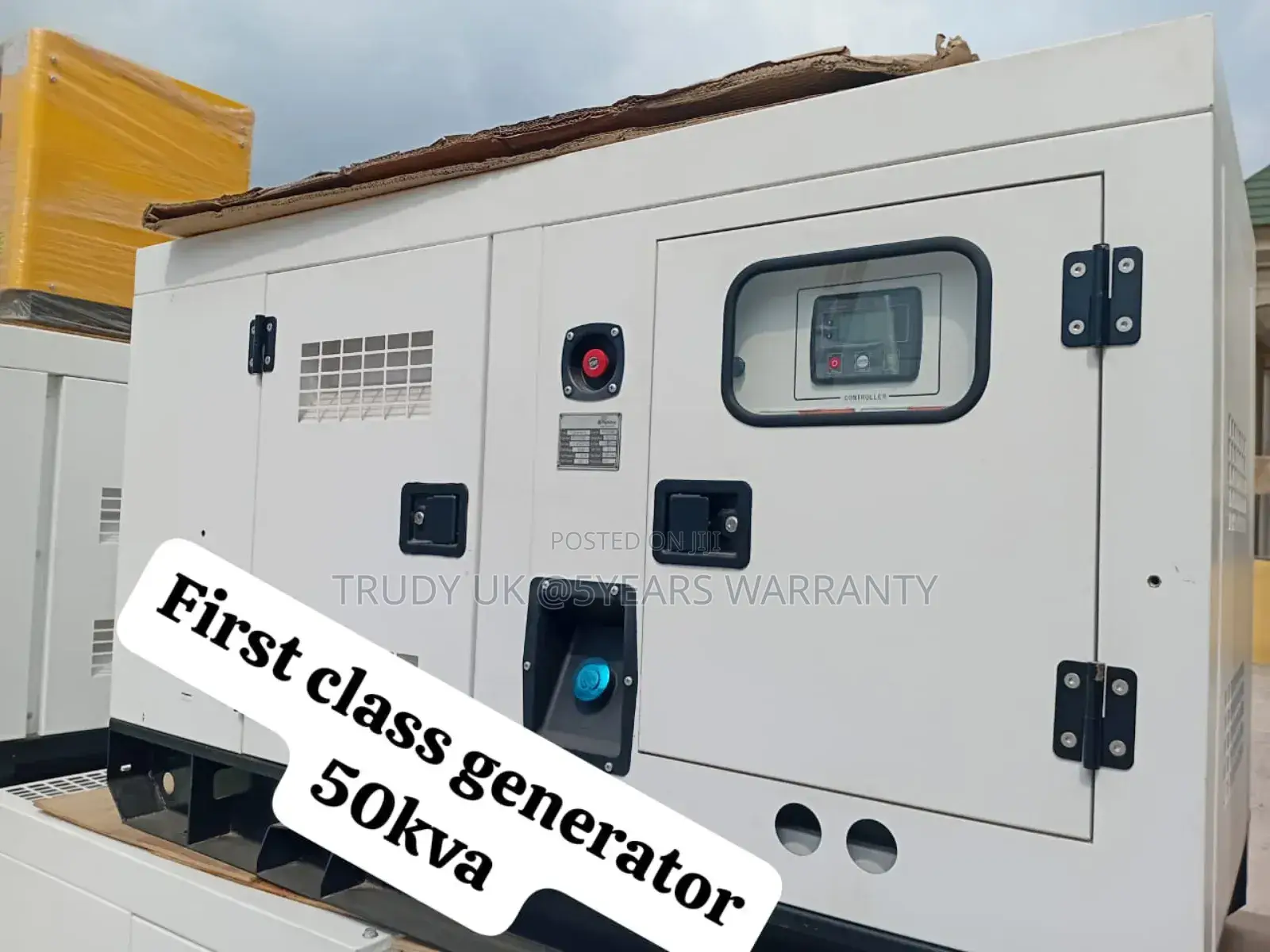 Sustainable Generator Solutions 50kva Perkins Diesel Silent
