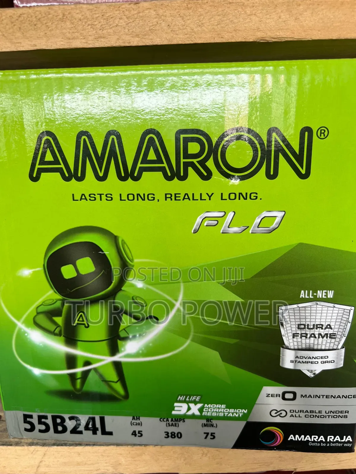 Amaron 55b24l 11 Plates Slim Small Pole