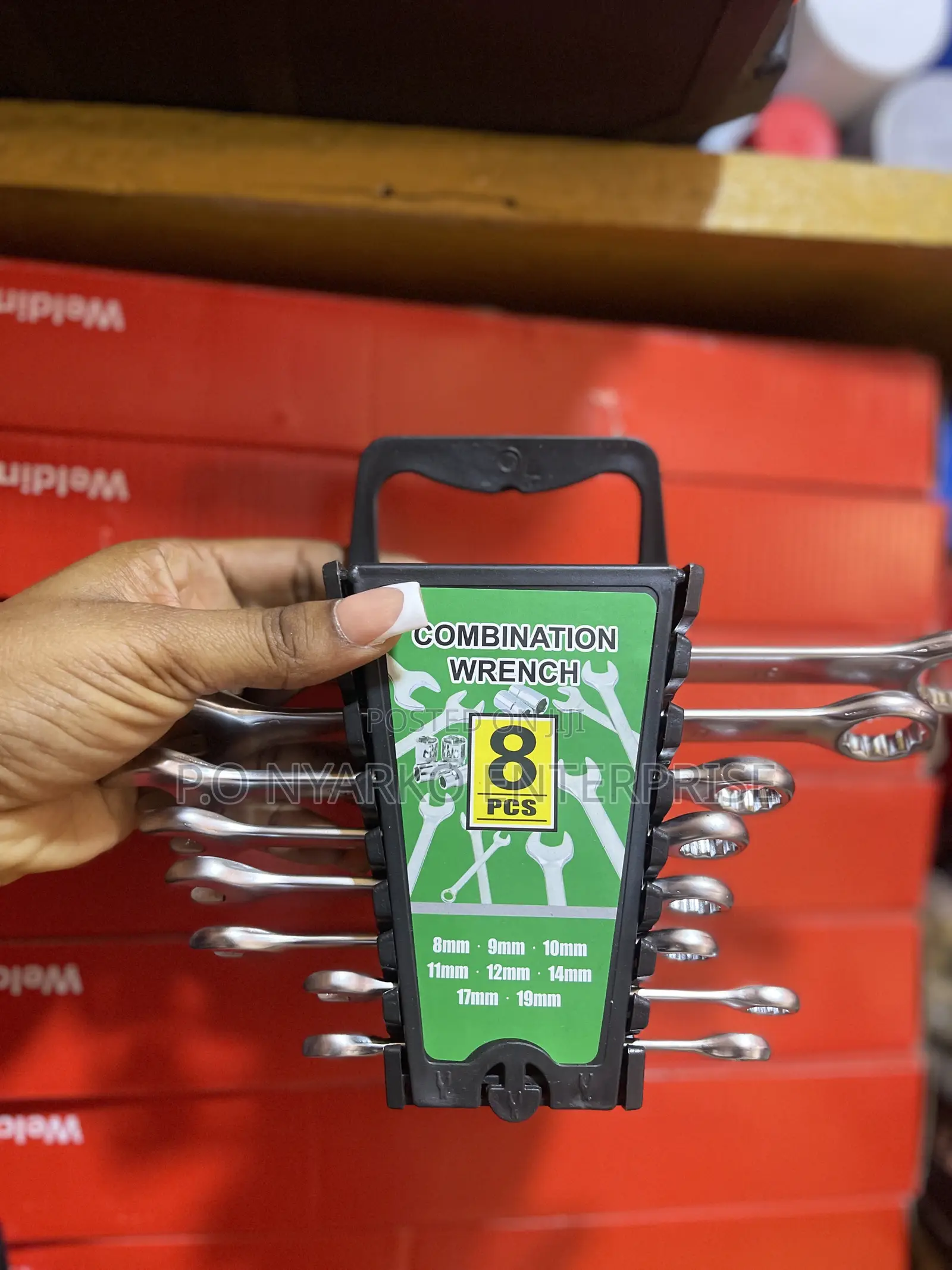 8pcs Combination Spanners