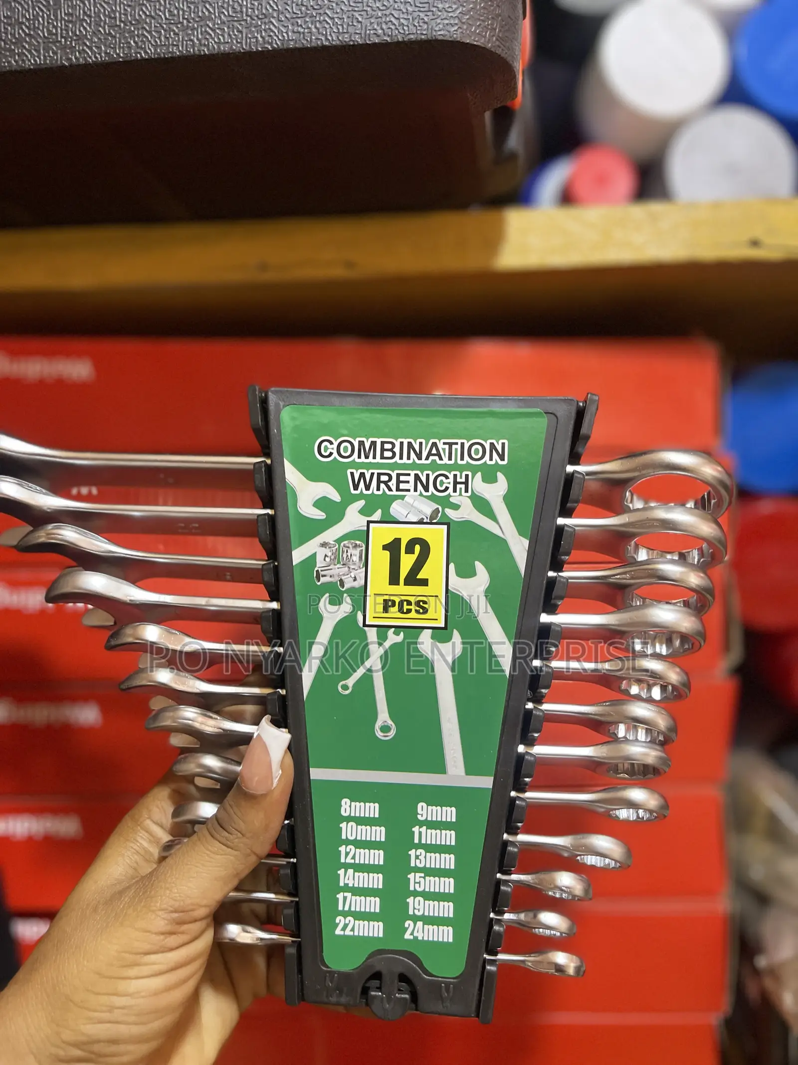12pcs Combination Spanners