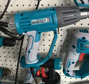 TOTAL Heat Gun With LCD Display Heat Adjuster