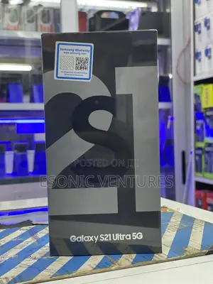 New Samsung Galaxy S21 Ultra 5G 128 GB Black