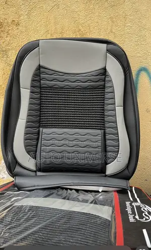 Black and Ash Seat Cover Available