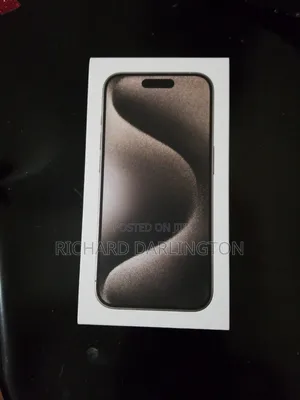 New Apple iPhone 15 Pro 128 GB Black