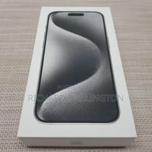New Apple iPhone 15 Pro 128 GB Black