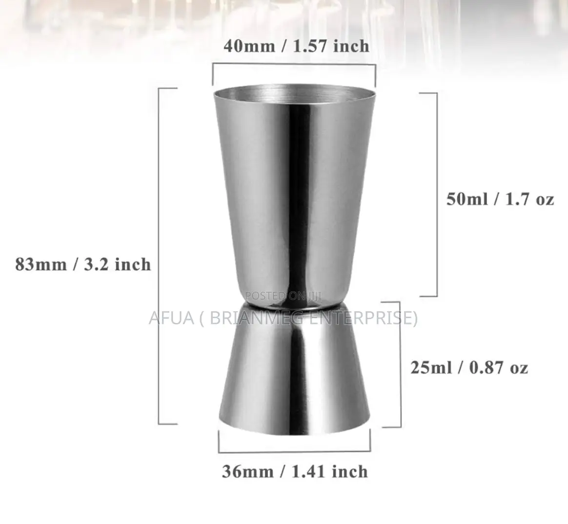 25ml/50ml Jigger (Sort)