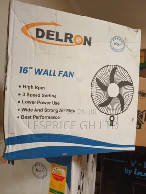 High Airflow - Delron 16" Wall Fan