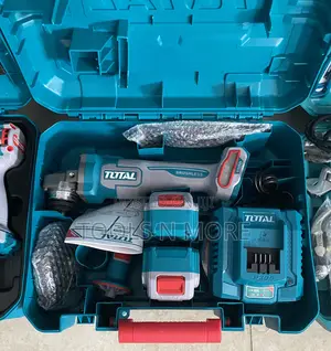 Total Cordless Angle Grinder (With Two 5.0ah Batteries)