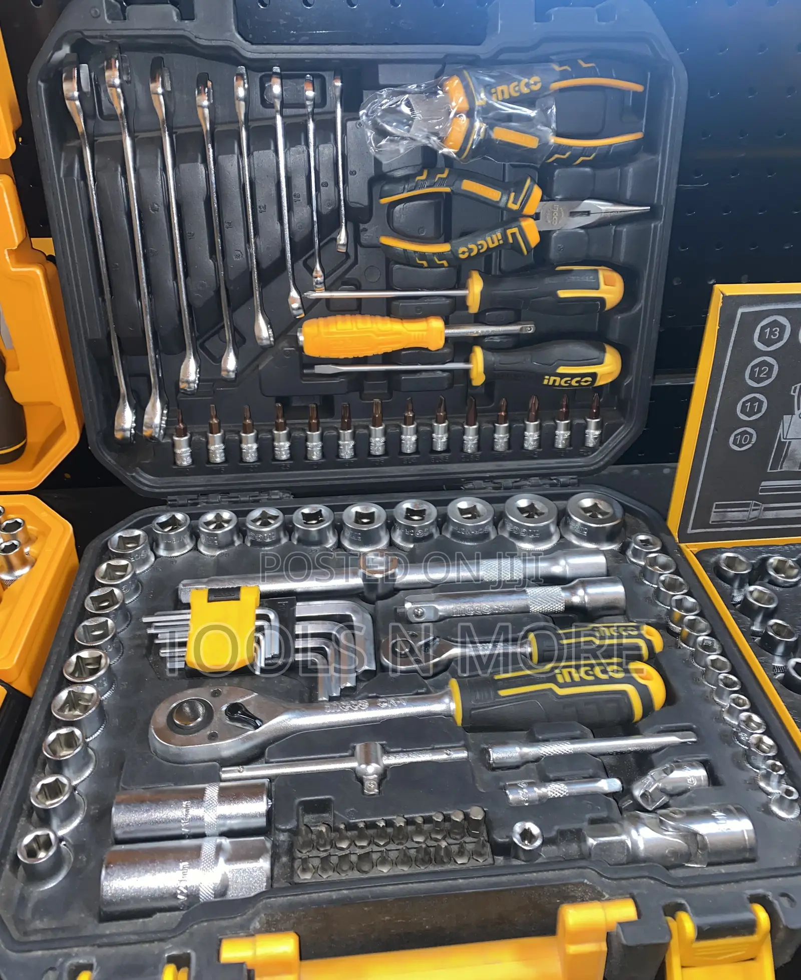 INGCO 100 Pieces Tools Set (Socket Set)