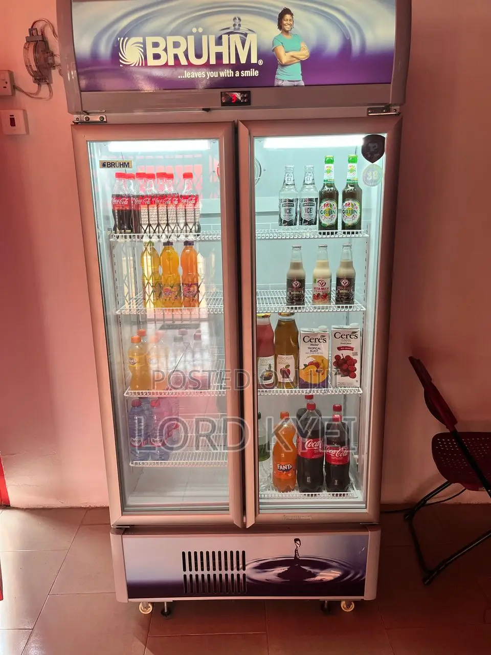 Commercial Display Fridge (Double Door)