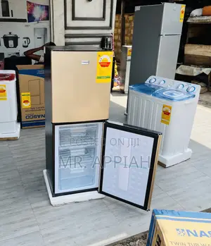 Latest and Affordable Nasco D2-18fl 2 Door Fridge(136ltr).