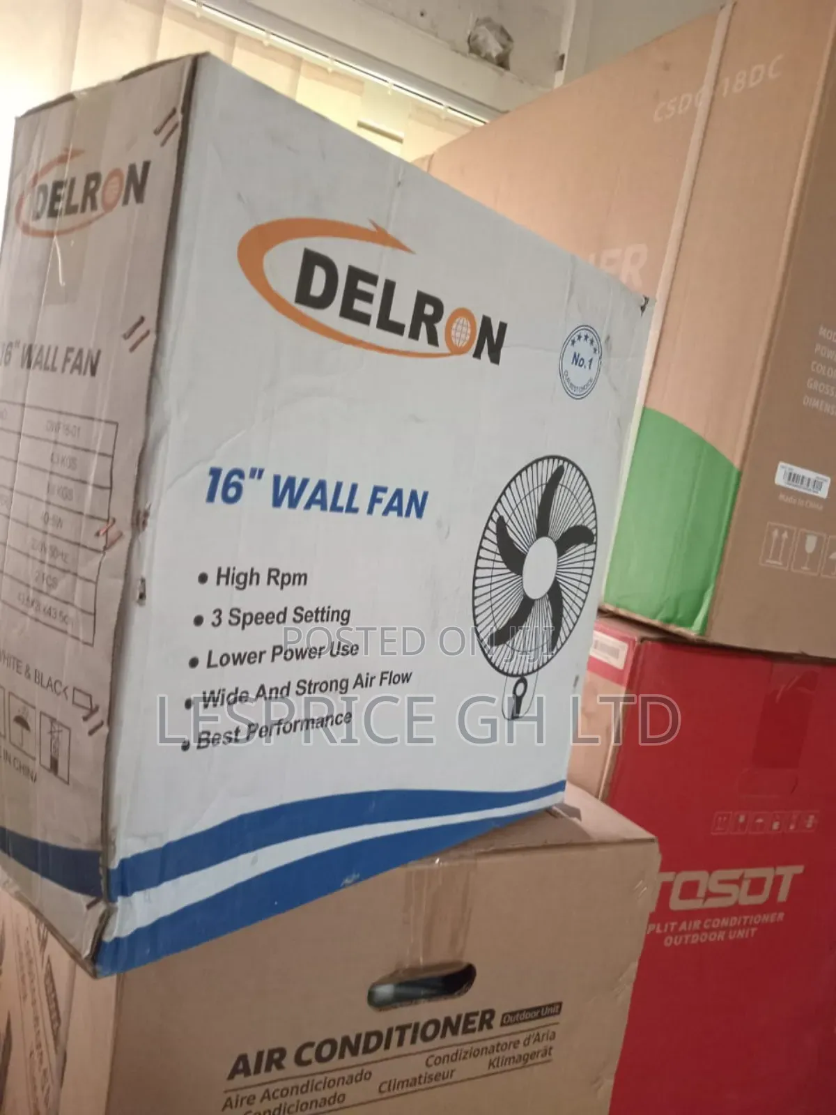 Don't Miss Out: Delron 16" Fan in Sale!