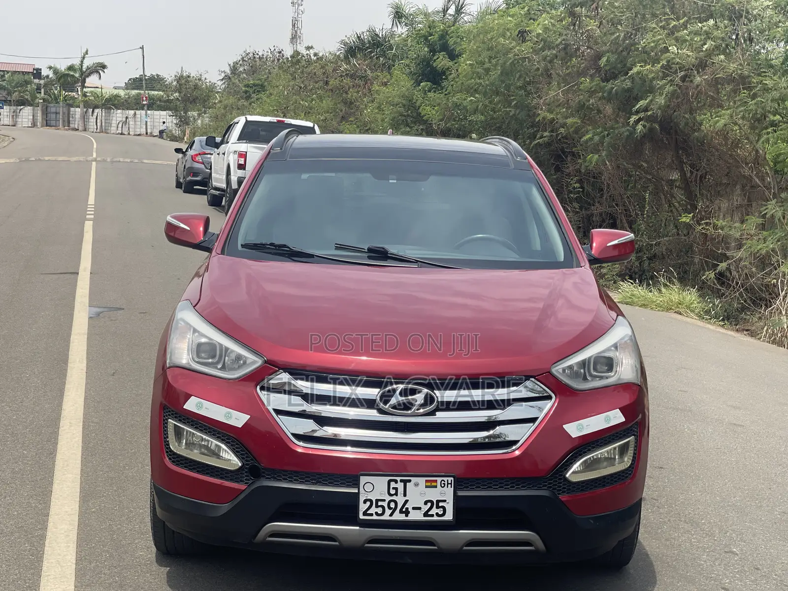 Hyundai Santa Fe 2015 Red