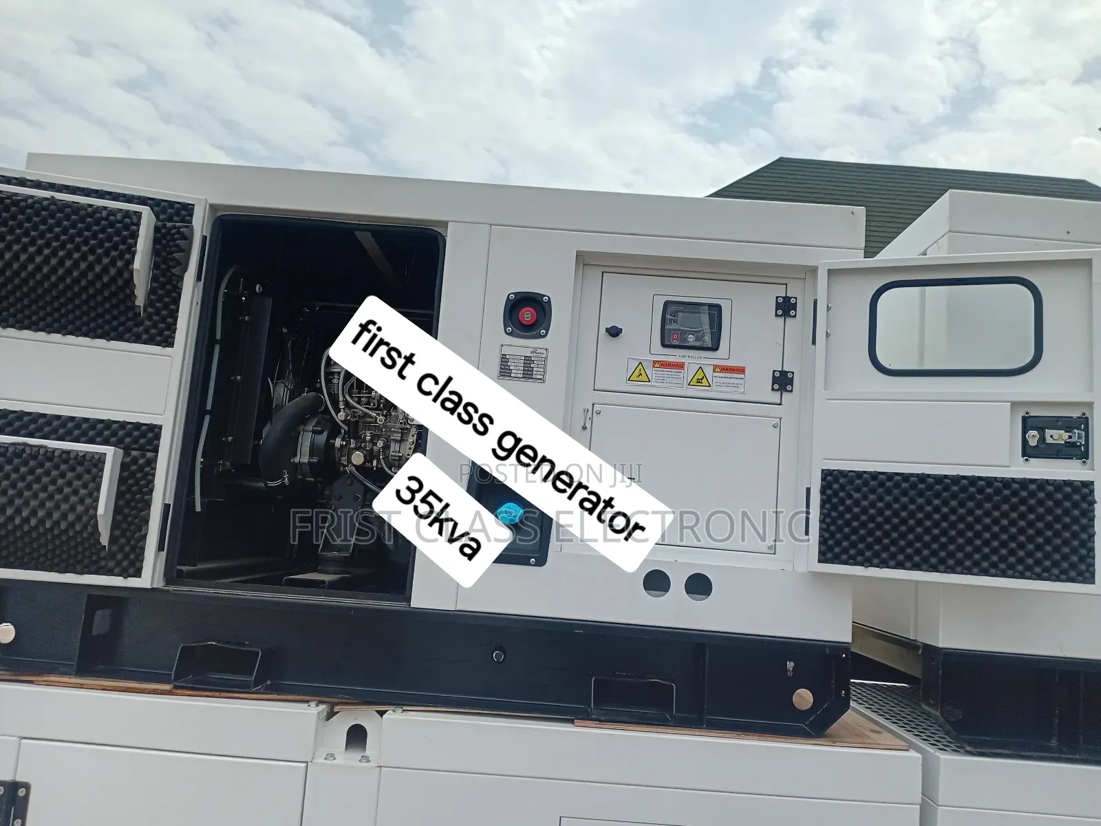Electric Start 35kva Diesel Genset With Long Durability