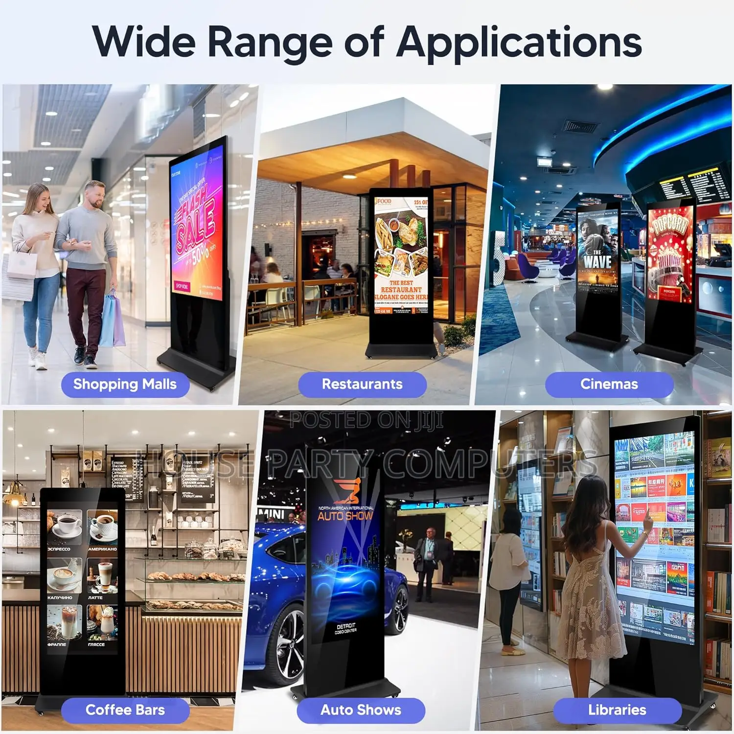 Digital Signage Display LCD Advertising Display Kiosk