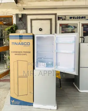 Shop Nasco D2-24fl Double Door Refrigerator(Silver)196ltr