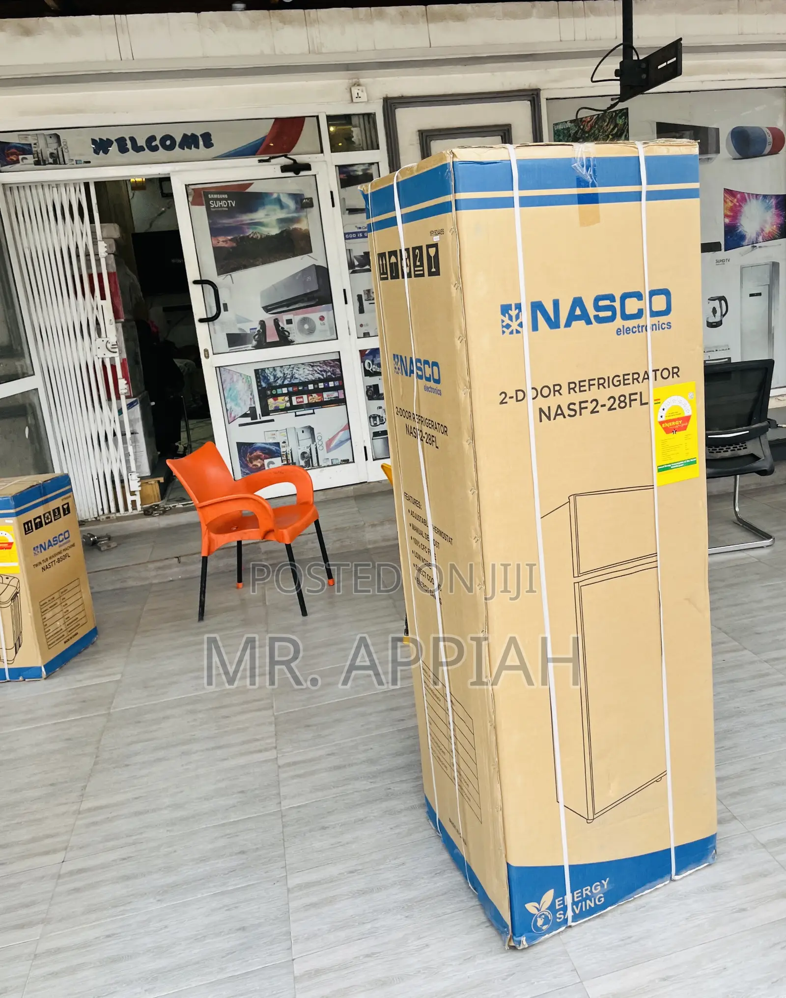 Buy Unique Nasco Naifs-28fl Top Mount Freezer Fridge,Gray