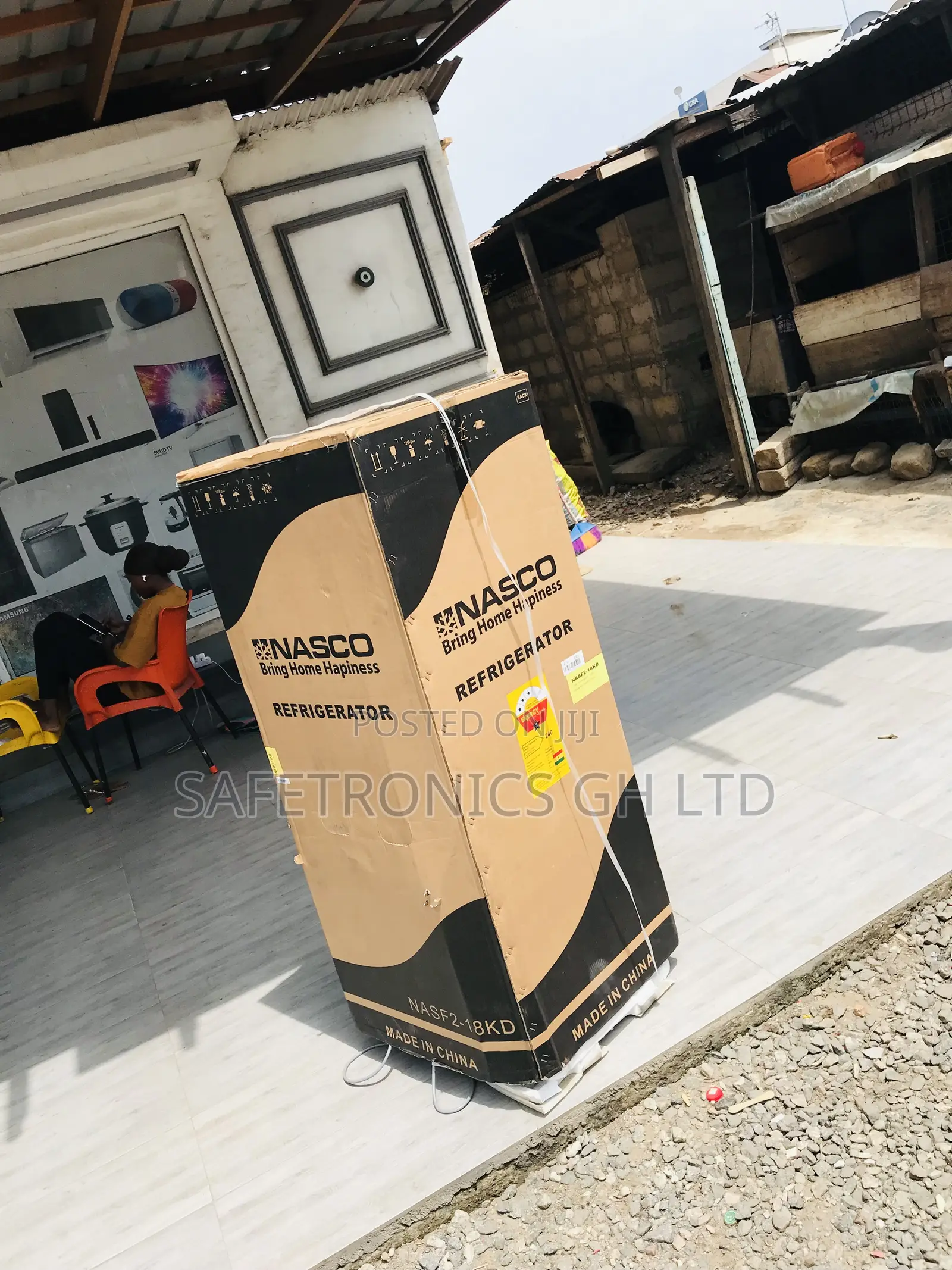 Correct Nasco Top Freezer Doubledoor Nasf2-18kd Fridge
