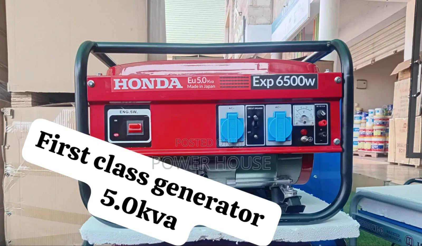 Astounding 5kva Honda Petrol Generator 5000watts Honda 5kva