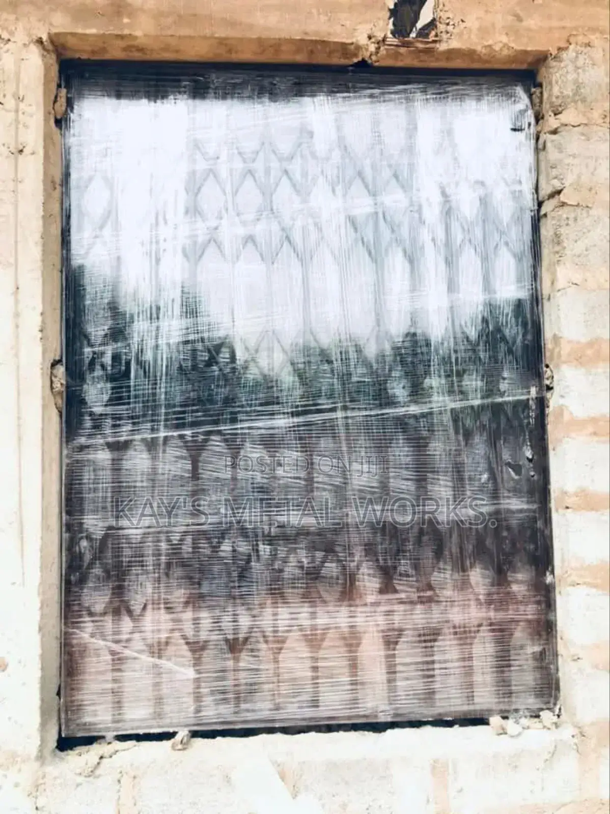 Double Face X Design Window Burglar Proofs