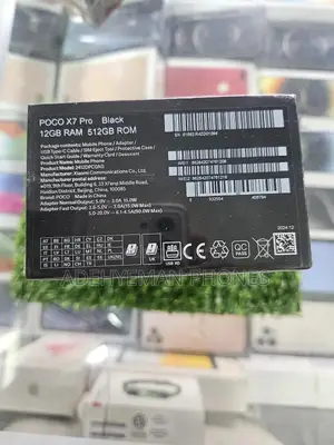New Xiaomi Poco X7 Pro 512 GB Black