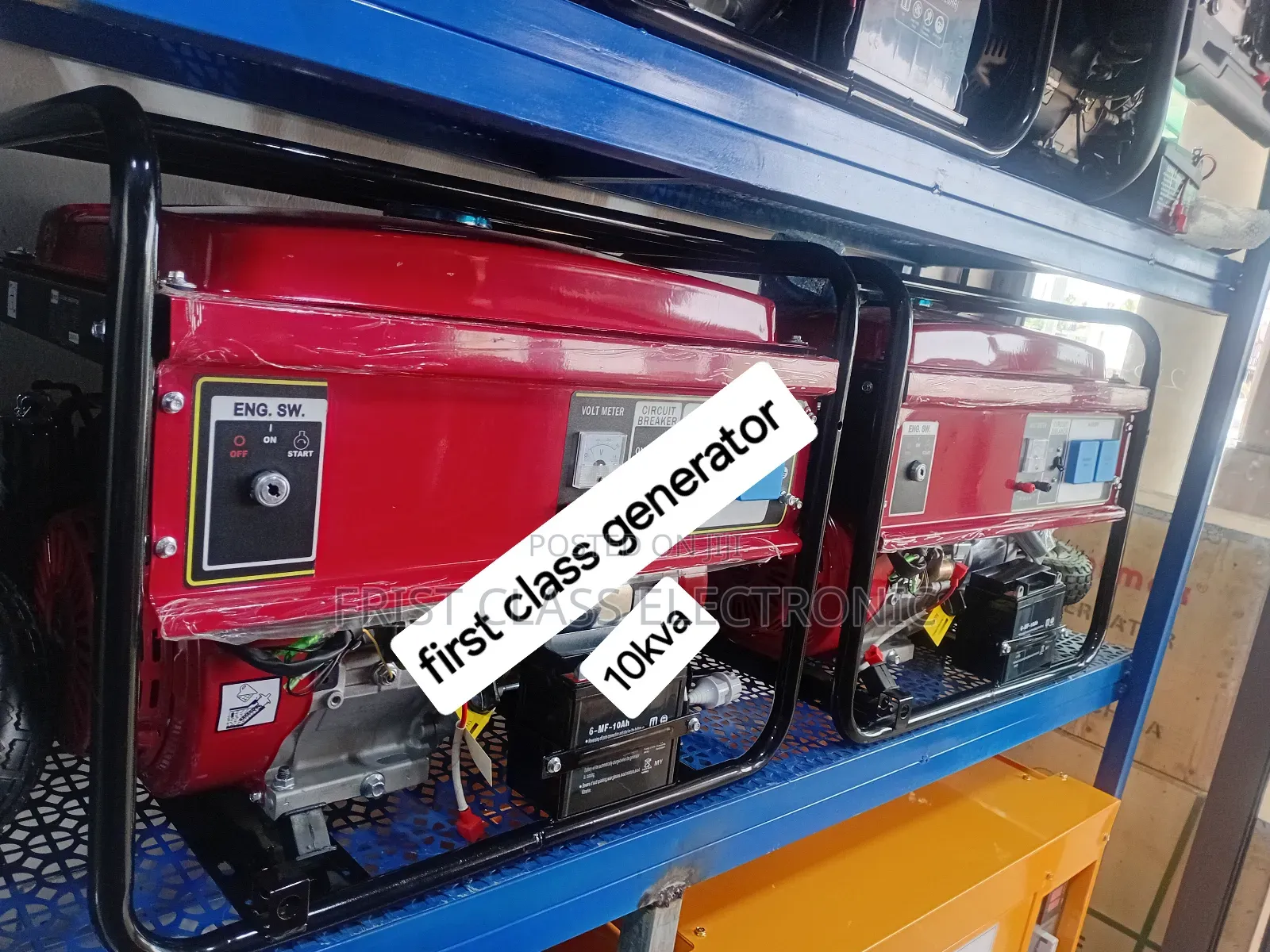 Key Start 10kva Petrol Power Supply Unit