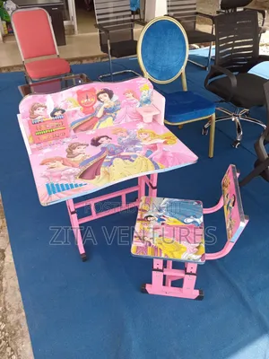 Girl Child Learning Desks
