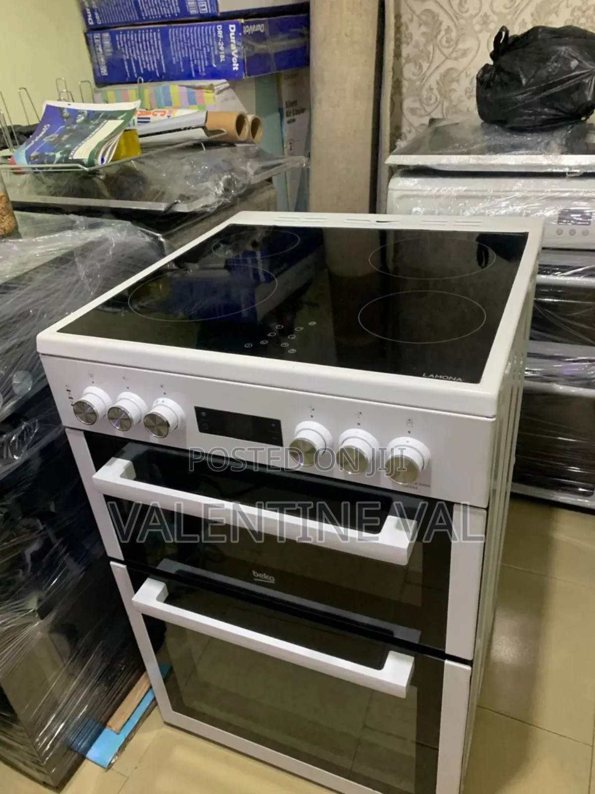 Beko 60/60 4 Burners Full Electric With Oven and Grill
