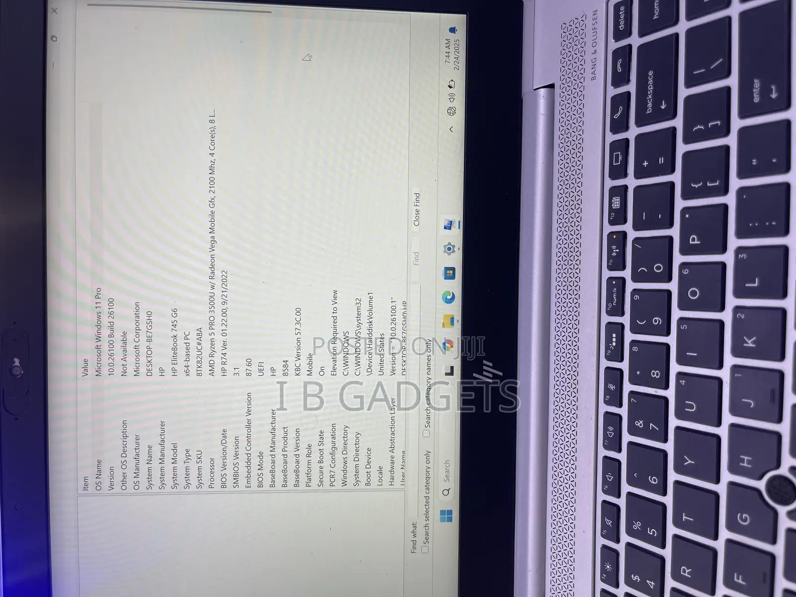 Laptop HP EliteBook 745 G6 16GB AMD Ryzen 5 SSD 256GB