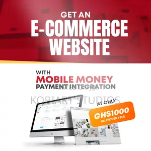 E-Commerce Website With Mobile Money Payment Integration - Promo Pack