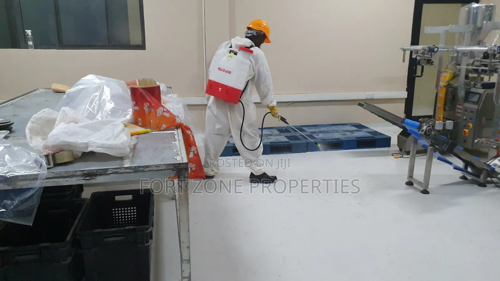 Accra North Industrial Area Fumigation With Cleantex
