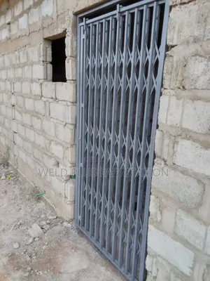Collapsible Door Burglar Proof