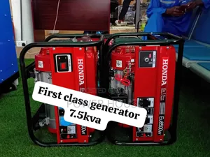 Fancy 7.5kva Honda Petrol Generator Key Pull Start 7.5kva