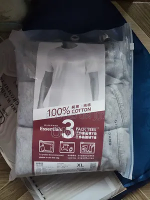 Giordano Men's Solid Crewneck Basic Tee (3-Pack) XL