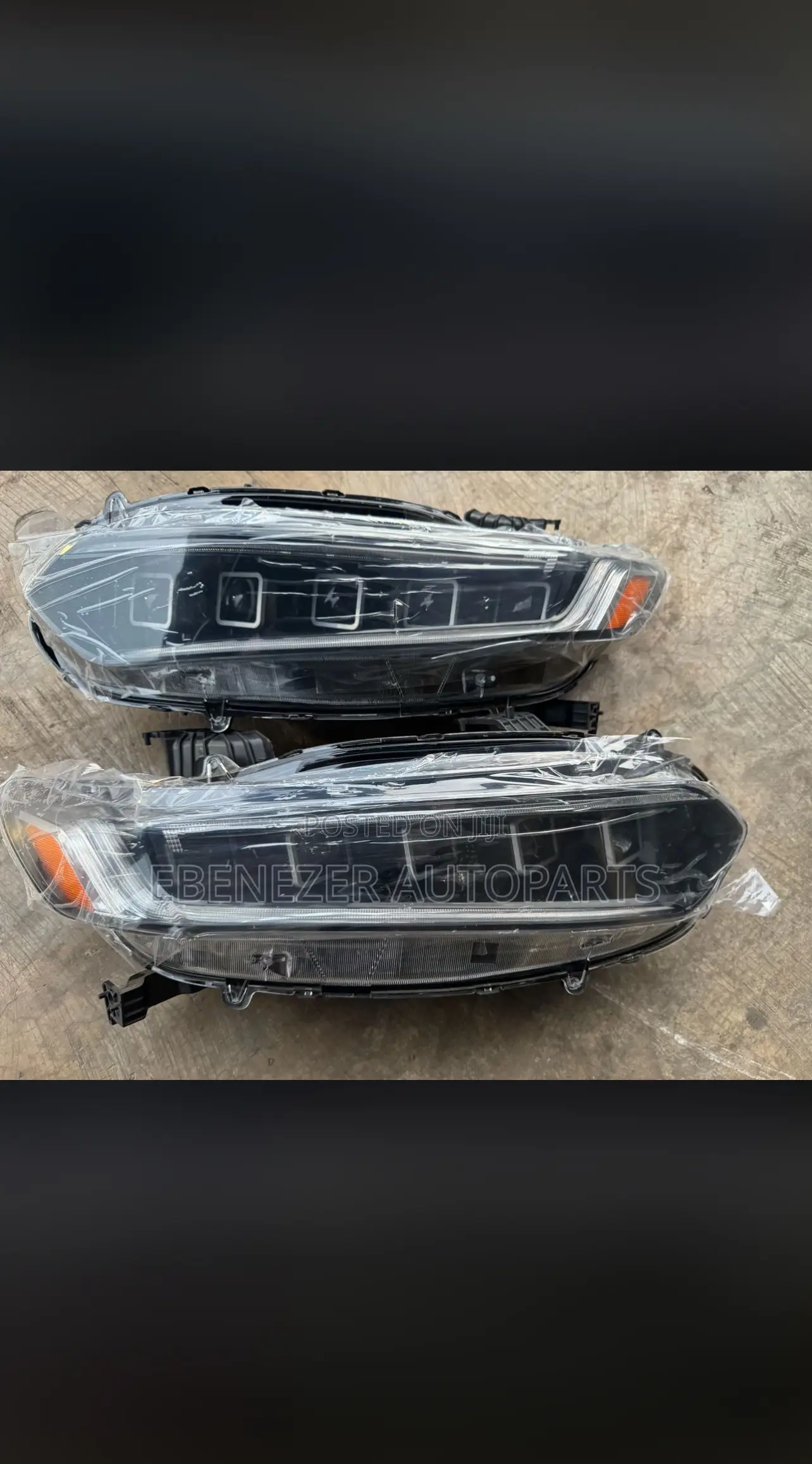 Honda Accord 2018 - 2022 Bullet Type Led Spec Headlights