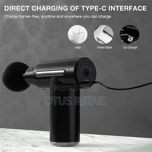 Massage Gun With 4 Heads