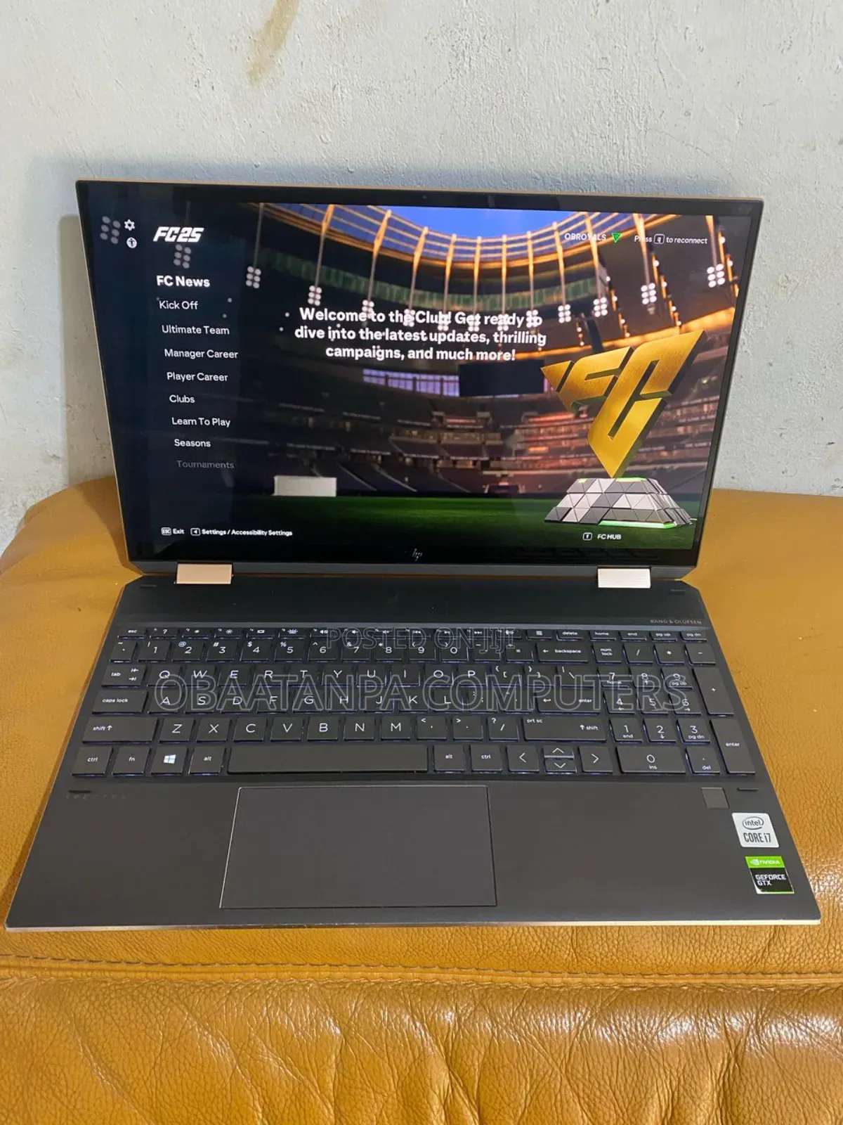 Laptop HP Spectre X360 15 16GB Intel Core I7 SSD 512GB