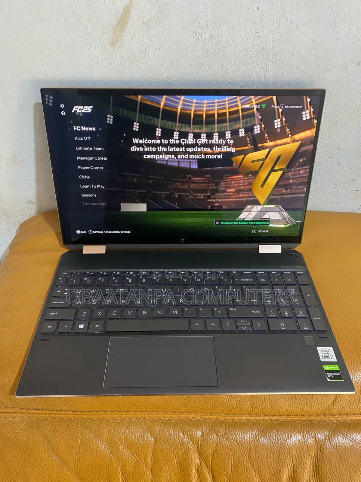 Laptop HP Spectre X360 15 16GB Intel Core I7 SSD 512GB