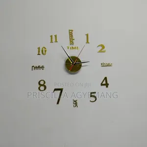 3d Clock Sticker