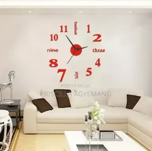 3d Clock Sticker