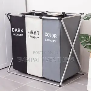 Classy Laundry Basket 3 Divisions