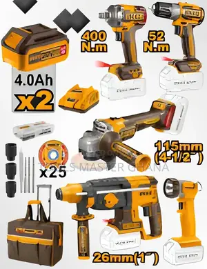 5 Pcs Cordless Industrial Combo Kit - Ckli2058