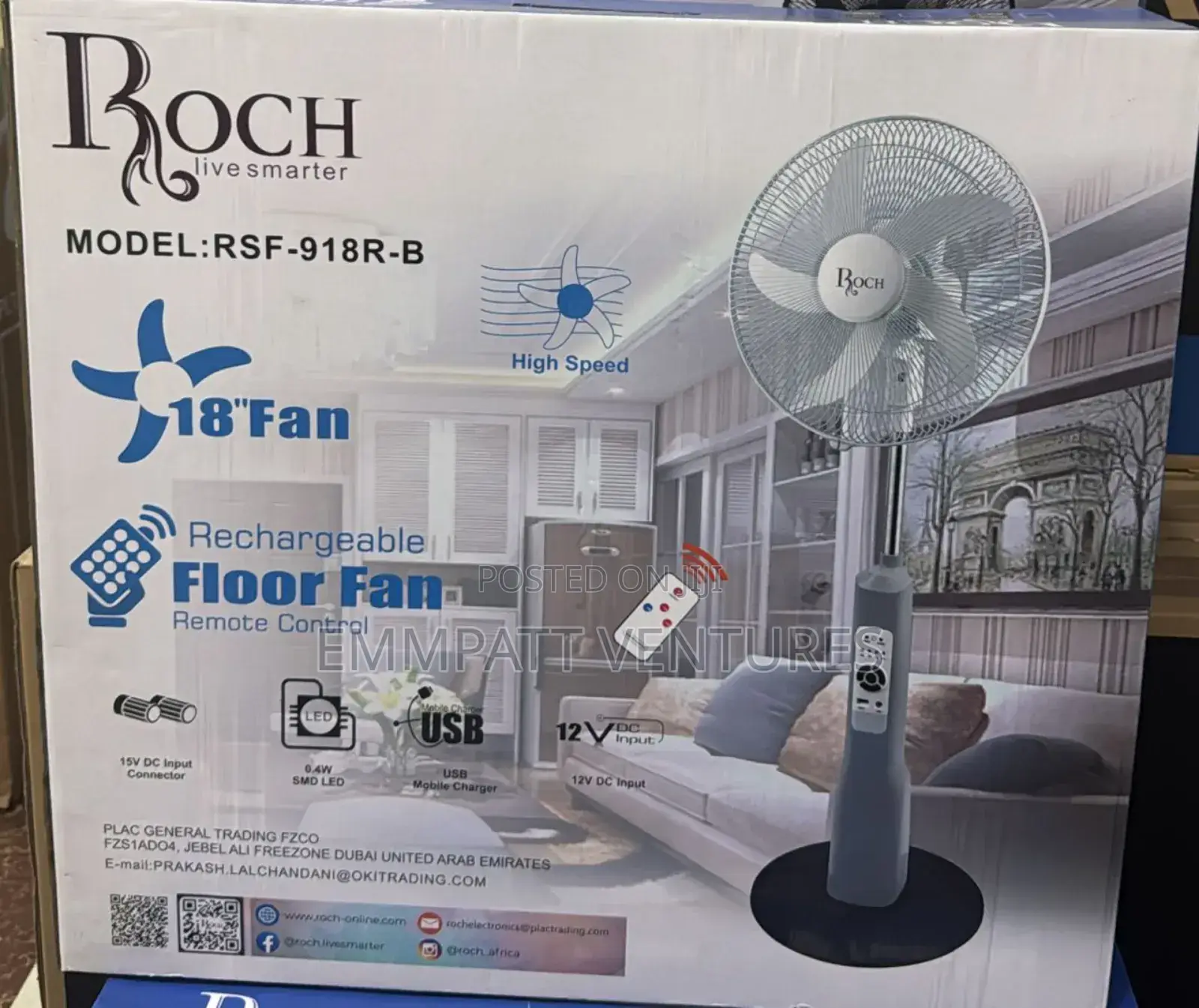 Electricity Rechargeable Fan Last Long