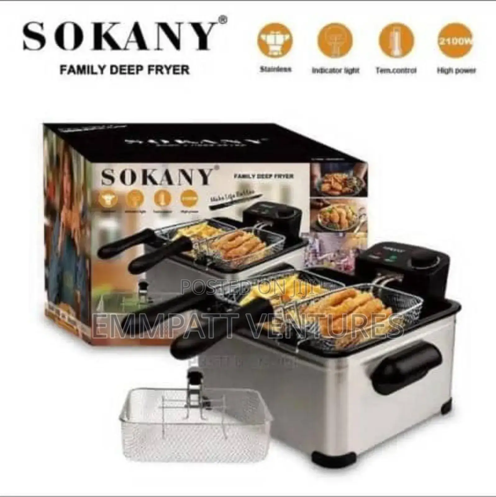 Sokany Deep Fryer