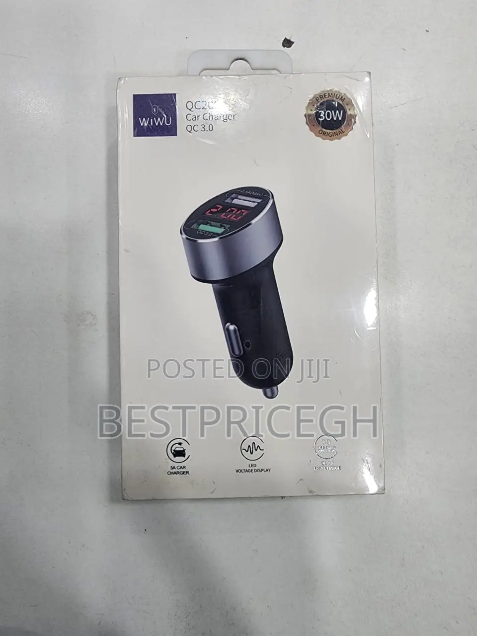 Wiwu QC200 Youth Series Car Charger 30W QC 3.0 | QC200