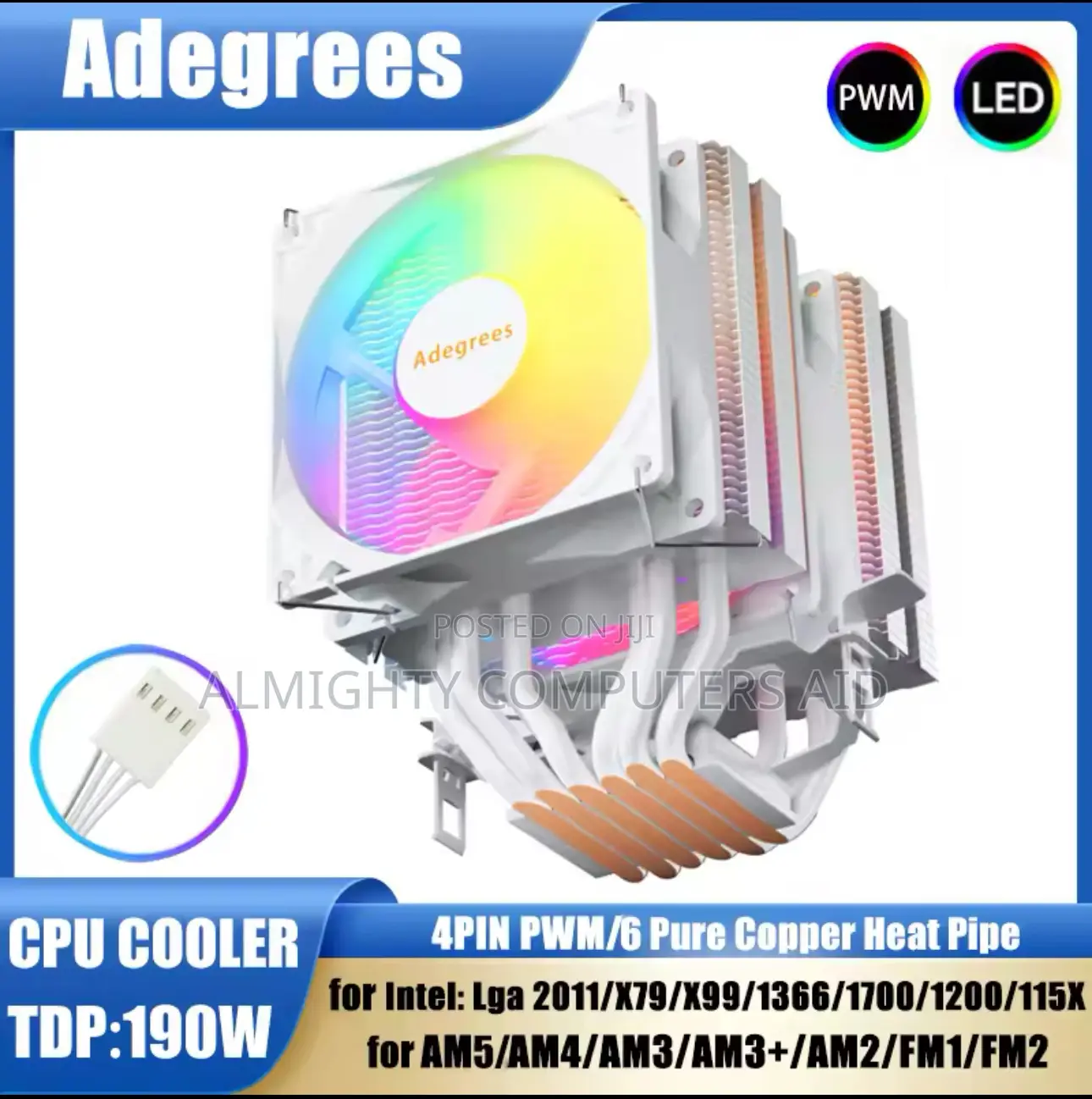 Gaming Desktop Rgb Air Cooler