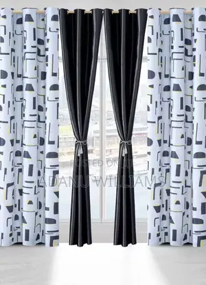Luxury 4in1 Curtains Set ( Available in Diff Colors)