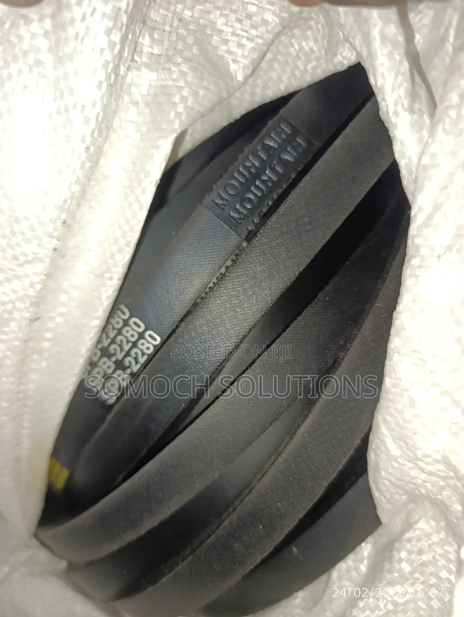 Spb 2280 Industrial V Belts - Durable, High-performance