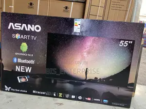 Asano 55” Smart Frameless With Bluetooth