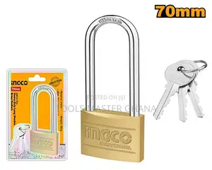 Heavy Duty Long Shackle Brass Padlock - Dbpl0702l